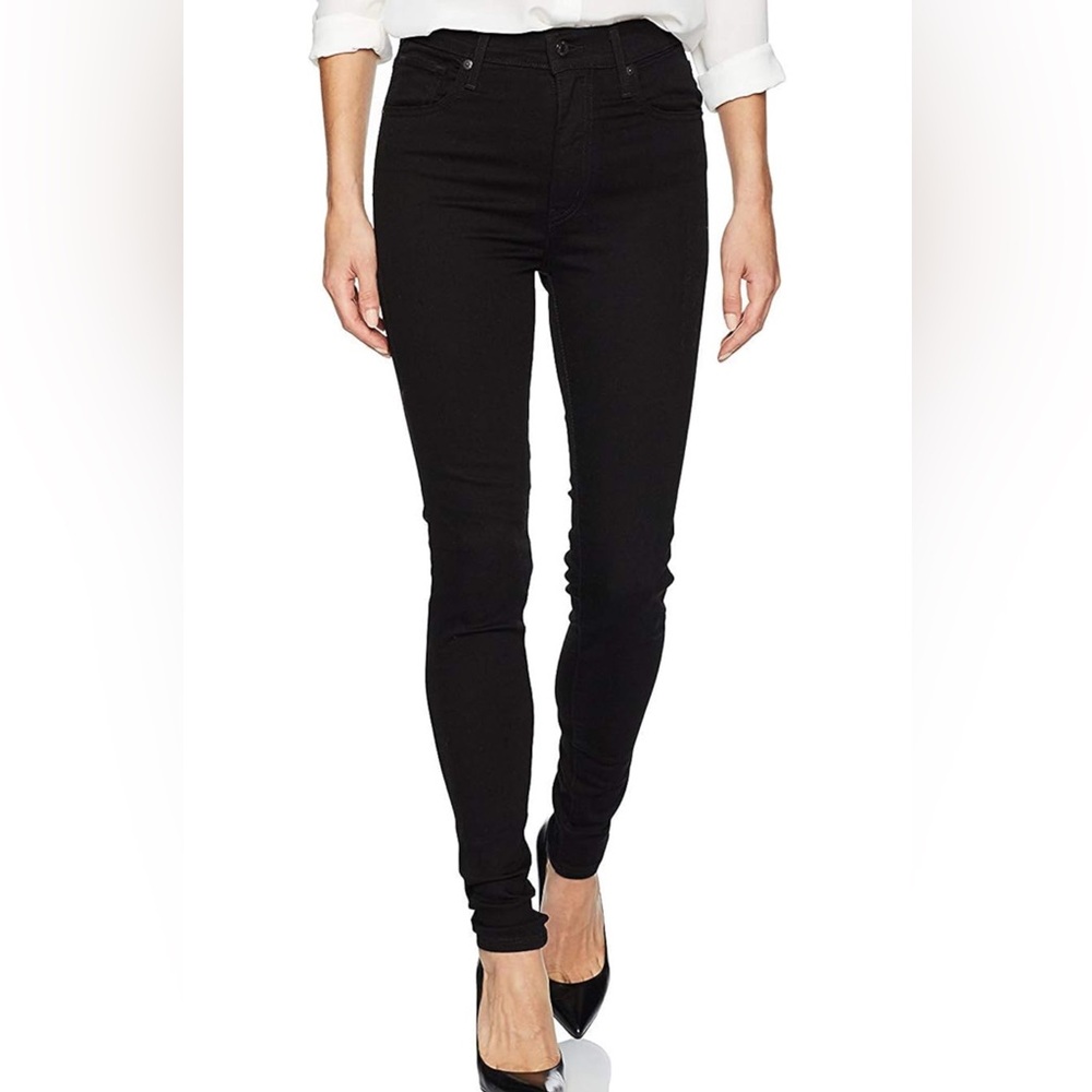 NWT Levi’s mile high super skinny black size 24